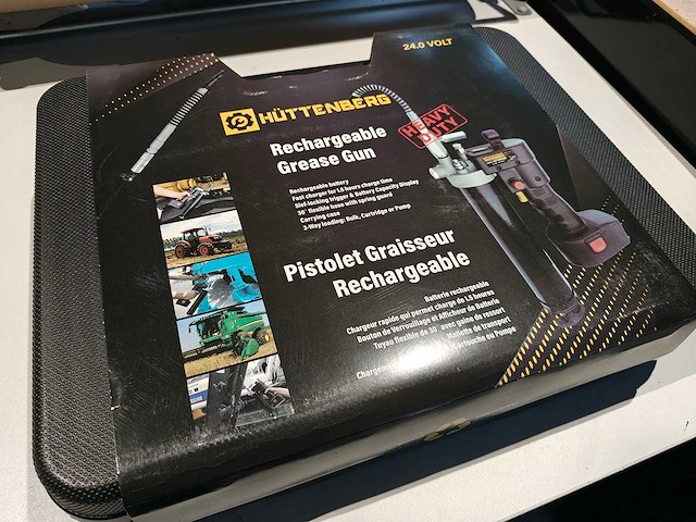 Huttenberg - 2025 - 24 volt - accu vetspuit - afbeelding 9 van  14