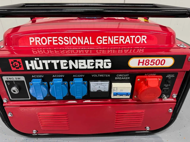 Hüttenberg h8500 noodstroomaggregaat / generator - afbeelding 4 van  8