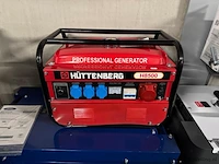 Hüttenberg h8500 trekstart benzine generator - afbeelding 1 van  1
