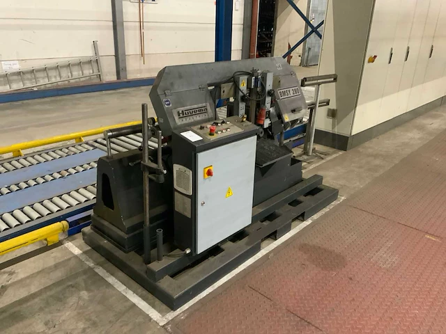 Huvema - bmsy 280 - metal horizontal band sawing machine - 2015 - afbeelding 4 van  11