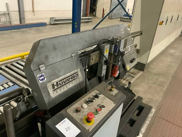 Huvema - bmsy 280 - metal horizontal band sawing machine - 2015 - afbeelding 6 van  11
