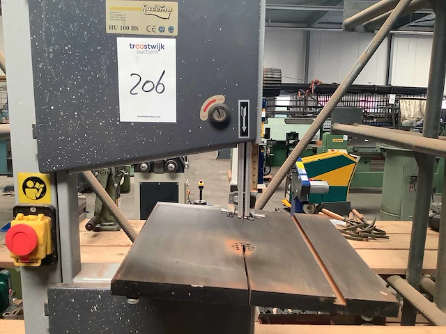 Huvema - hu 100 bs - lintzaagmachine - afbeelding 2 van  3