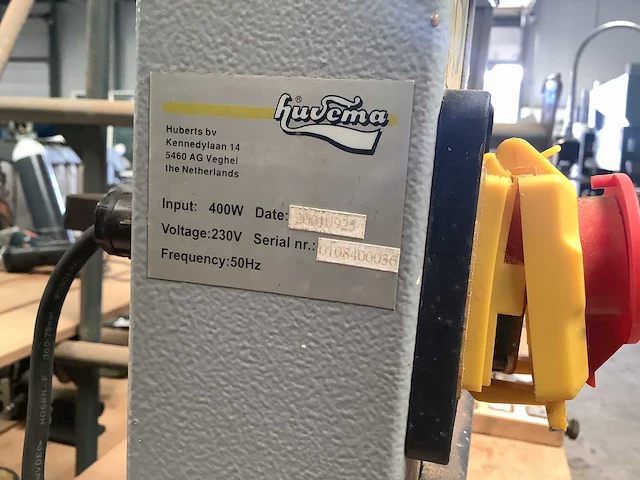 Huvema - hu 100 bs - lintzaagmachine - afbeelding 3 van  3