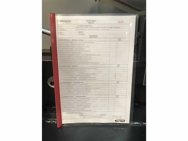 Huvema - hu230dg - bandzaagmachine - 2023 - afbeelding 7 van  8