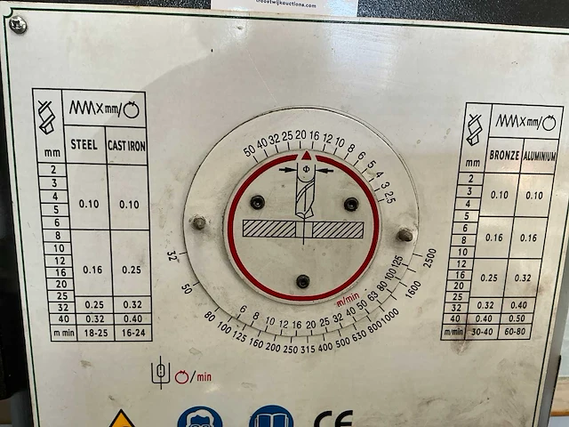 Huvema crdm 3040x12-1 radiaalboormachine - afbeelding 19 van  19