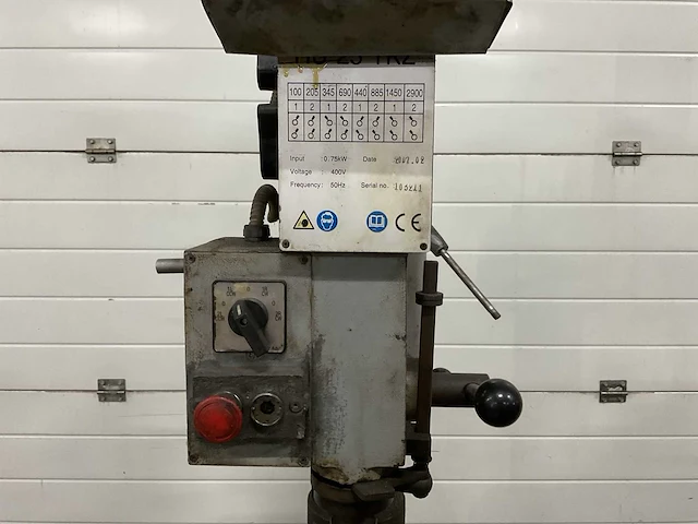 Huvema hu 25 tkz kolomboormachine - afbeelding 3 van  6