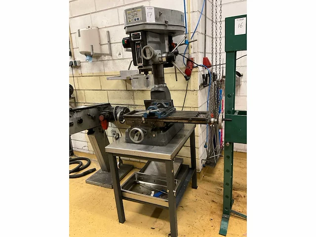 Huvema hu 30 md tafelboormachine - afbeelding 2 van  8