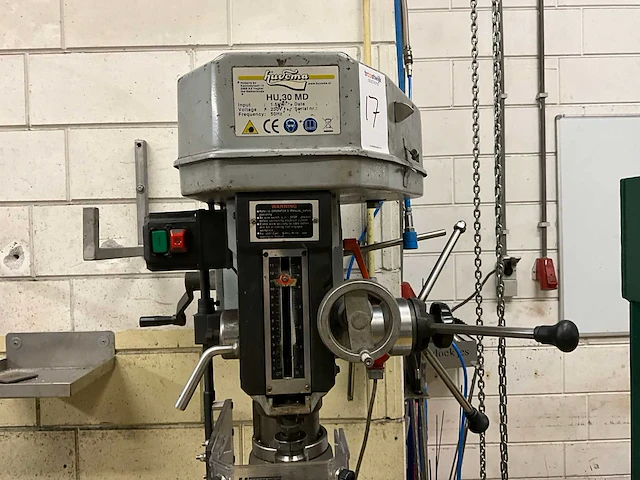 Huvema hu 30 md tafelboormachine - afbeelding 4 van  8