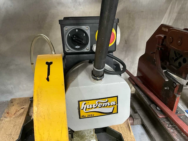 Huvema hu 315i afkortcirkelzaagmachine - afbeelding 6 van  8