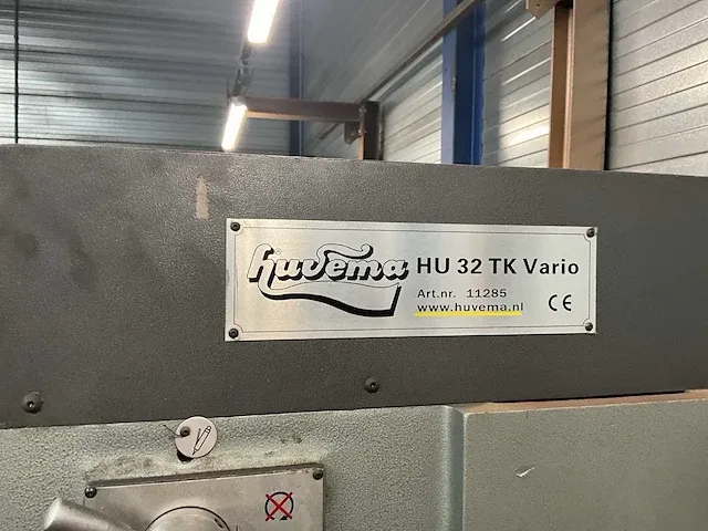 Huvema hu 32 tk vario kolomboormachine - afbeelding 17 van  17