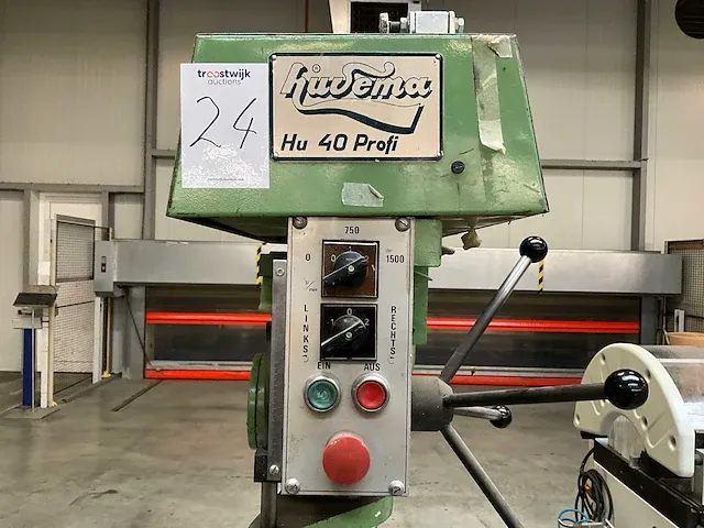 Huvema hu 40 profi kolomboormachine - afbeelding 3 van  5