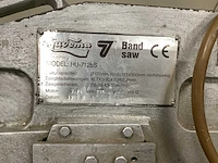 Huvema hu-712bs lintzaagmachine - afbeelding 4 van  8