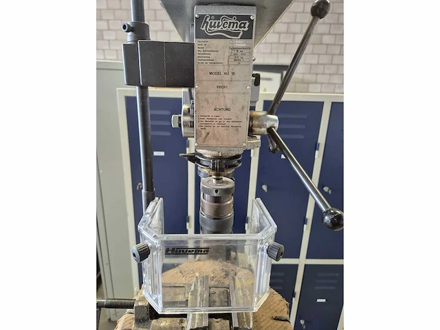 Huvema hu16 profi kolomboormachine - afbeelding 4 van  4