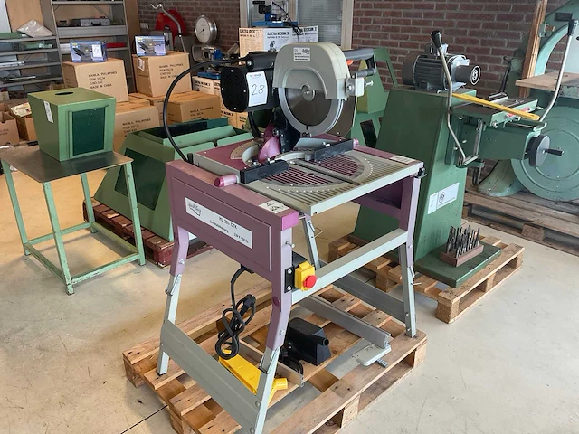 Huvema hu255ctk tafel-afkort cirkelzaagmachine - afbeelding 1 van  6