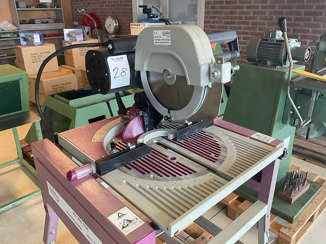Huvema hu255ctk tafel-afkort cirkelzaagmachine - afbeelding 2 van  6