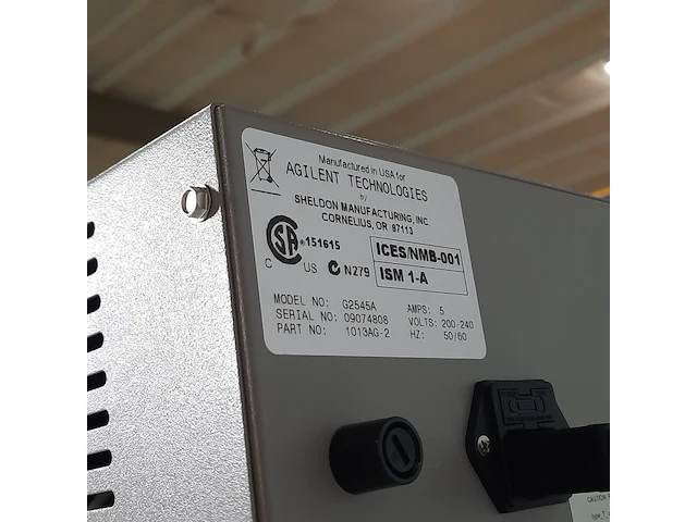 Hybridisatie oven, shel lab, g2545a - afbeelding 9 van  9
