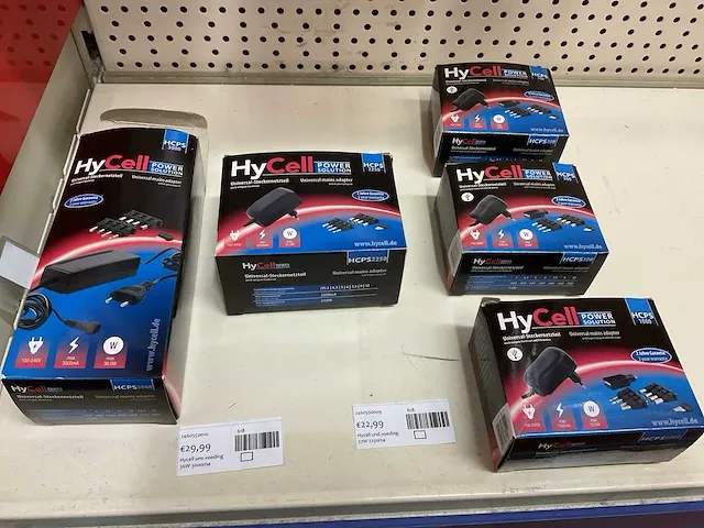 Hycell universele adapters (8x) - afbeelding 4 van  6