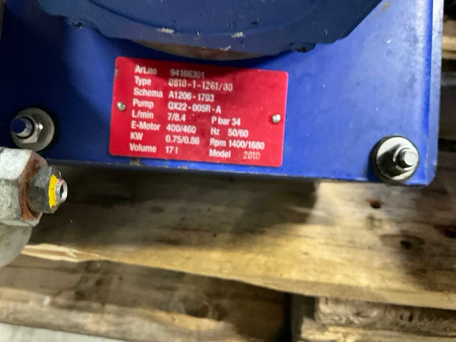 Hydac hydrauliek pomp (4x) - afbeelding 5 van  9