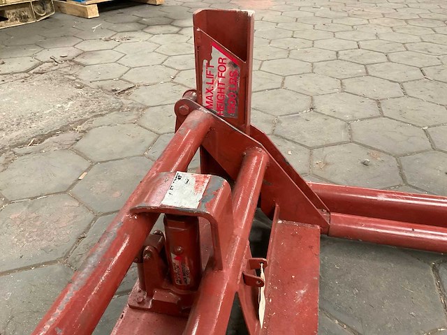 Hydraulic wheel dolly - afbeelding 5 van  6