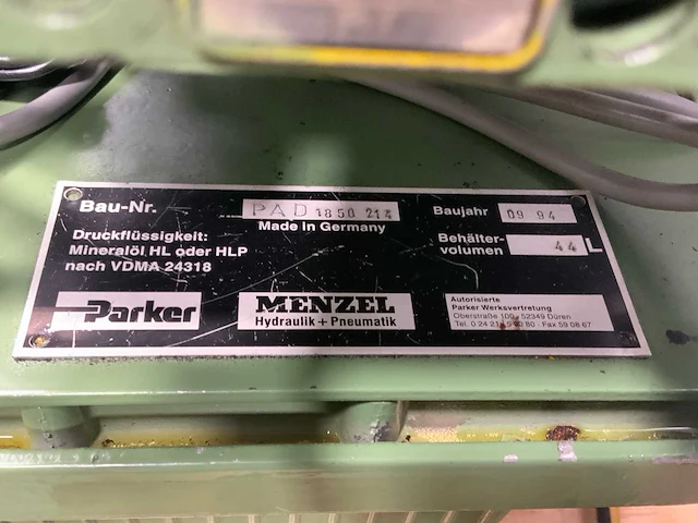 Hydraulisch aggregaat (2x) - afbeelding 5 van  5