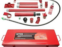Hydraulisch carrosseriepers 13-delig incl. koffer & toebehoren - afbeelding 1 van  3