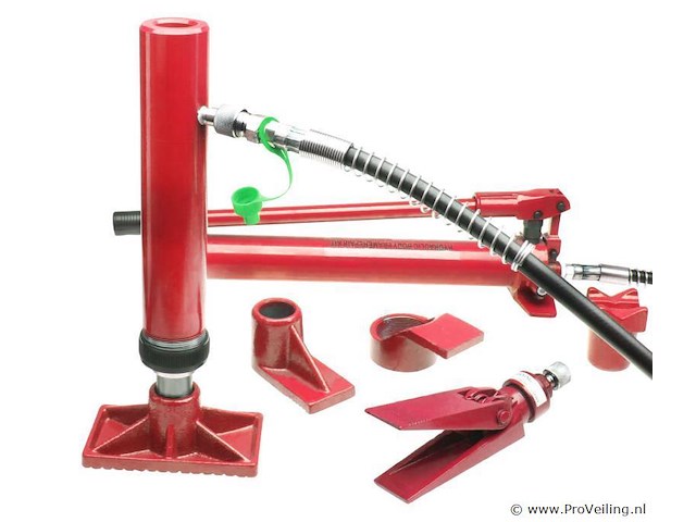 Hydraulisch carrosseriepers 13-delig incl. koffer & toebehoren - afbeelding 3 van  3