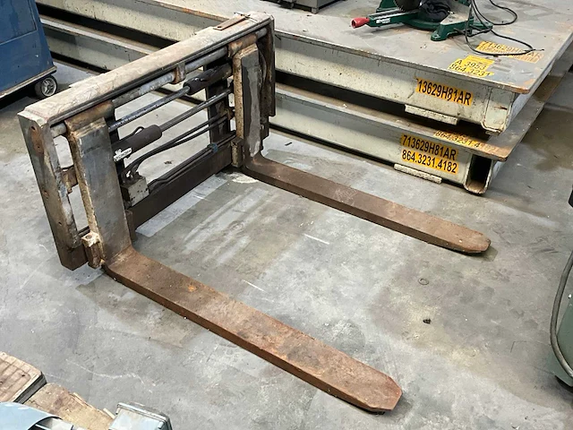 Hydraulisch verstelbaar lepelrek - afbeelding 1 van  4