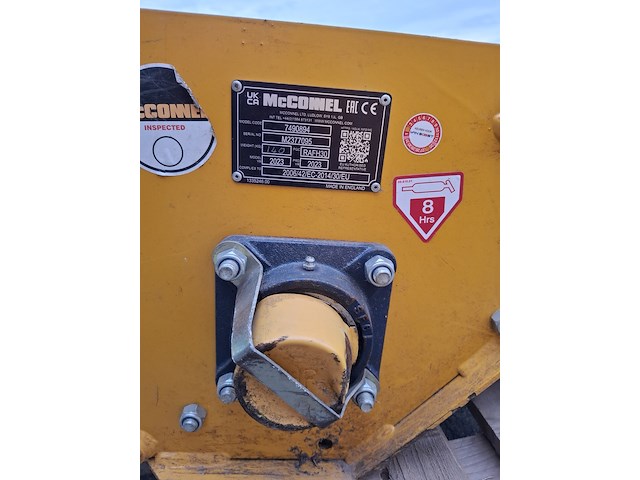 Hydraulische arm met cirkelmaaier en klepelmaaier, mc connel, rm 1250 , 2016 - afbeelding 15 van  26