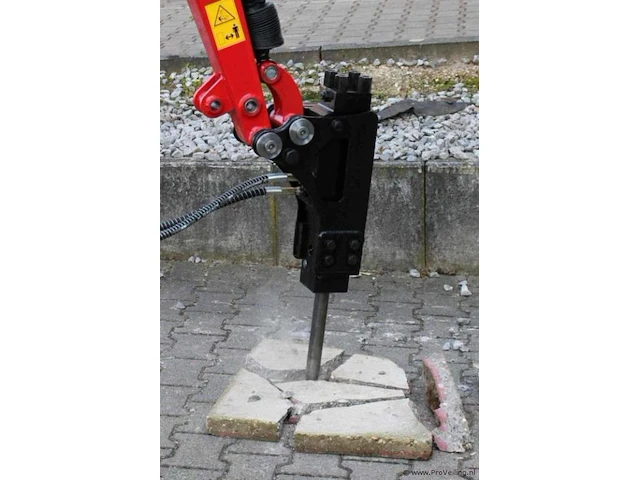 Hydraulische breekhamer sloophamer minigraafmachine - afbeelding 2 van  2
