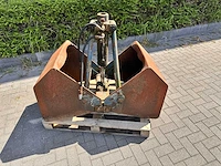 Hydraulische graafbak schalenknijper voor hijskraan - 400ltr zonder rotator - hijs- en heftechniek