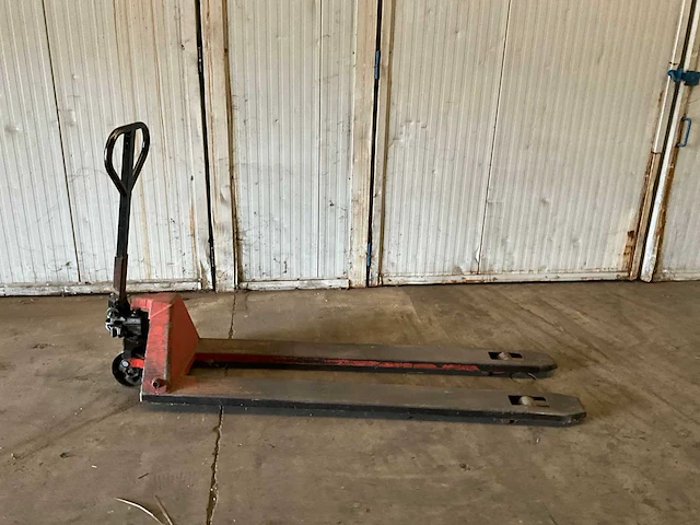 Hydraulische handpalletwagen v.v. lange lepels 180cm - afbeelding 1 van  4