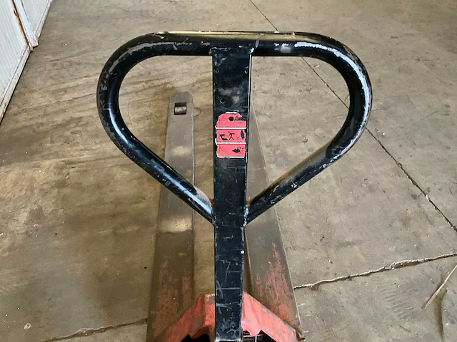 Hydraulische handpalletwagen v.v. lange lepels 180cm - afbeelding 2 van  4
