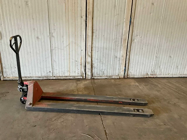 Hydraulische handpalletwagen v.v. lange lepels 200cm - afbeelding 1 van  3