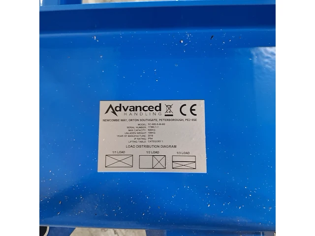 Hydraulische hefwagen, elevation, sc-500-s-m-be, 2019 - afbeelding 10 van  10