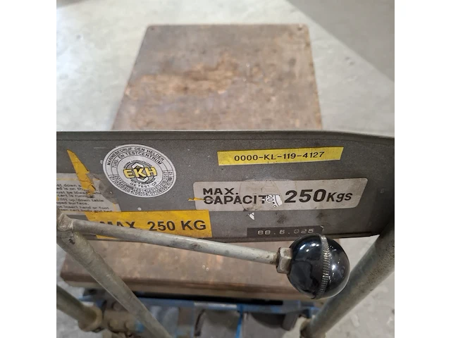 Hydraulische hefwagen - afbeelding 6 van  7