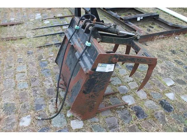 Hydraulische mestvork, breedte 90cm - afbeelding 1 van  3