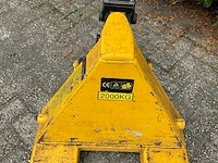 Hydraulische palletwagen - 2000kg - afbeelding 4 van  9