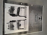 Hydraulische pers, karl tränklein, zp-combi, 1984 - afbeelding 2 van  11