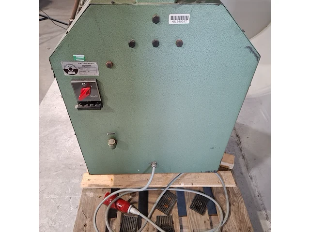 Hydraulische pers, karl tränklein, zp-combi, 1984 - afbeelding 6 van  11