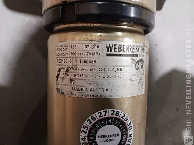 Hydraulische redgereedschap weber rescue system - afbeelding 4 van  24