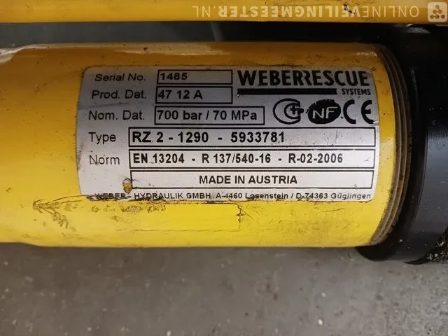 Hydraulische redgereedschap weber rescue system - afbeelding 8 van  24