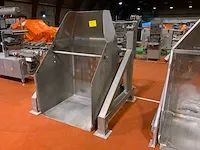 Hydraulische rvs bakken kantelaar - afbeelding 1 van  5