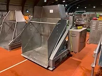 Hydraulische rvs bakken kantelaar