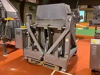 Hydraulische rvs bakken kantelaar - afbeelding 4 van  6