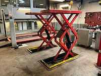 Hydraulische schaarhefbrug - afbeelding 1 van  7