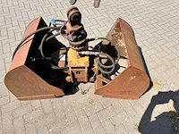 Hydraulische schalenknijper graafbak - inclusief rotator 400ltr - hijs- en heftechniek