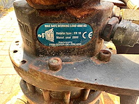 Hydraulische schalenknijper graafbak - inclusief rotator 400ltr - hijs- en heftechniek - afbeelding 5 van  5