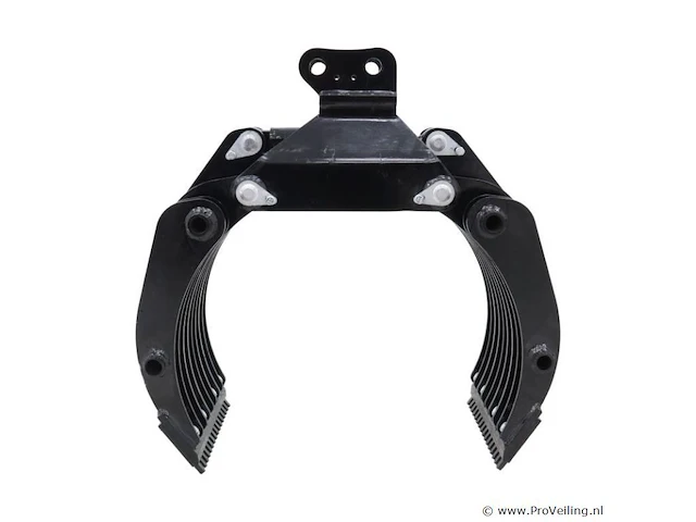Hydraulische steengrijper voor minigraafmachine - afbeelding 1 van  2