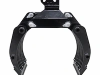 Hydraulische steengrijper voor minigraafmachine - afbeelding 1 van  2