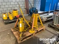 Hydraulische vliegtuig krik